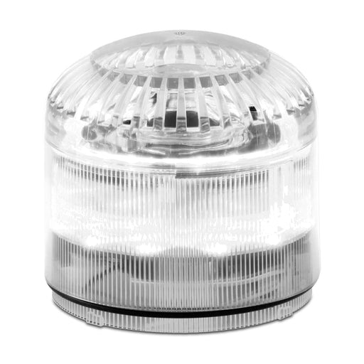 Federal Signal StreamLine Modular Audible Visual LED Light High Output Multifunctional UL And cUL Clear Base Sold Separately (SLM600C)