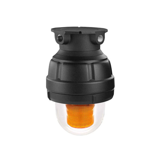 Federal Signal Strobe Light Explosion-Proof Limited In-Rush 4-Wire UL And cUL CID1 24VDC Amber Mount Sold Separately (27XST-024A-4-MOD)