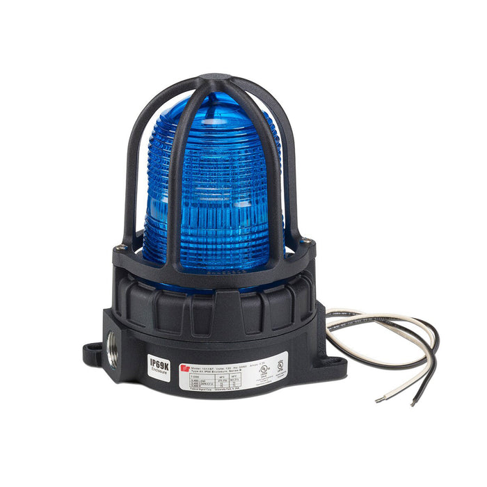 Federal Signal Strobe Light Hazardous Location UL And cUL CID2 Surface Mount 12-24VDC Blue (151XST-S12-24B)