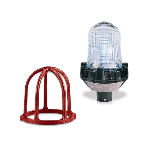 Federal Signal Strobe Light Supervised Hazardous Location UL Fire CID2 Pipe Mount 24VDC Clear (154XSTHI)