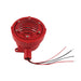 Federal Signal Vibrating Horn Explosion-Proof Supervised UL And cUL CID1 24VDC Red (FHEX-24SMR)