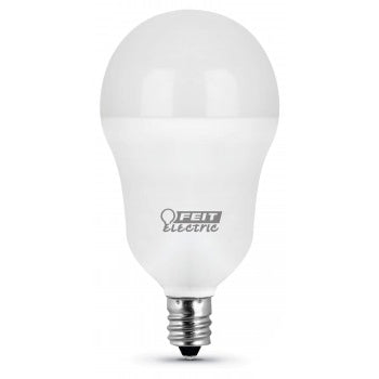 Feit Electric A15 40W Equivalent LED White Candelabra Base 2700K Bulb 3-Pack (A1540C/10KLED/3)