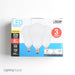 Feit Electric A15 40W Equivalent LED White Candelabra Base 5000K Bulb 3-Pack (A1540C/850/10KLED/3)