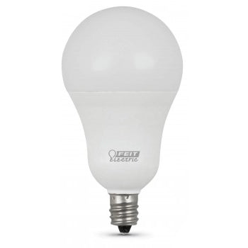 Feit Electric A15 40W Equivalent LED White Candelabra Base 5000K Bulb 3-Pack (A1540C/850/10KLED/3)