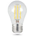 Feit Electric A15 Filament LED 25W Equivalent Dimmable Clear Medium Base 300Lm 2700K Bulb 2-Pack (BPA1525/827/LED/2)