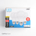 Feit Electric A19 40W Equivalent 5000K Bulb 4-Pack (A450/850/10KLED/4)