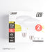 Feit Electric A19 40W Equivalent LED 450Lm 2700K Bulb 2-Pack (BR30DM/10KLED/2)