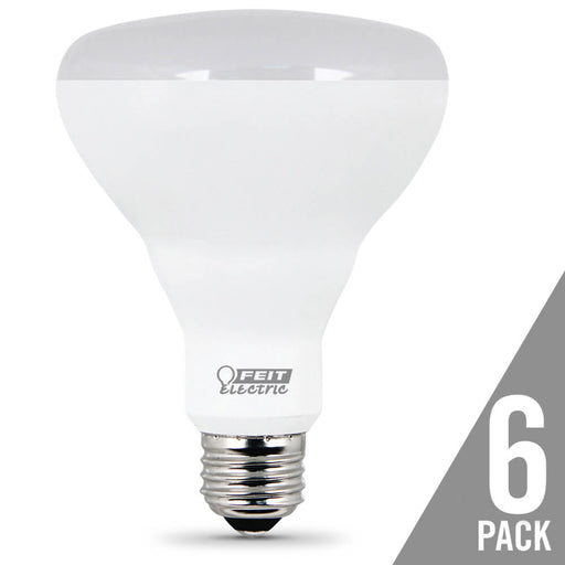 Feit Electric BR30 65W Equivalent Dimmable 2700K Bulb 6 Pack (BR30/DM/10KLED/6)