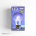 Feit Electric Filament Colored LED 3.6W Medium Base A19 Transparent Blue Bulb (A19/TB/LED)