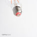 Feit Electric Filament Colored LED 3.6W Medium Base A19 Transparent Red Bulb (A19/TR/LED)