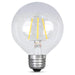 Feit Electric Filament LED 40W Equivalent Dimmable Medium Base Clear Globe G25 300Lm 2700K Bulb (BPG2540/827/LED)