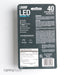 Feit Electric Filament LED 60W Equivalent Dimmable Medium Base Clear Globe G161/2500Lm 2700K Bulb 2-Pack (BPGM60/827/LED/2)