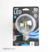 Feit Electric Filament LED 60W Equivalent Dimmable Medium Base Clear Globe G25500Lm 5000K Bulb (BPG2560/950CA/FIL/RP)