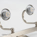 Feit Electric LED 3-Light LED Brushed Nickel Vanity With Alabaster Glass Bulb 3000K (73802)