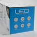 Feit Electric LED 4-Light LED Brushed Nickel Vanity With Alabaster Glass Bulb 3000K (73805)