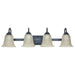 Feit Electric LED 4-Light LED Oil Rubbed Bronze With Antique Scavo Glass Bulb 3000K (73806)