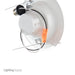 Feit Electric LED 5 Inch And 6 Inch Retrofit Recessed Kit 3000K 75W Equivalent Fixture (LED56/930CA)