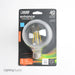 Feit Electric LED Globe G25 60W Equivalent 500Lm Filament Clear Glass Medium 5000K CEC Compliant Bulb (BPG2560/950CA/FIL)