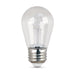 Feit Electric LED S14 Bulb Non-Dimmable Clear Medium Base Bulb 3000K (BPS14/SU/LED)