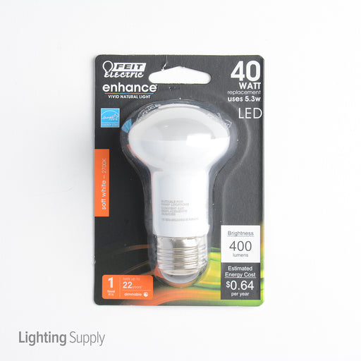 Feit Electric R16 Mini Reflector Dimmable LED 40W Equivalent 2700K Bulb (BPR16DM/927CA)