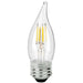 TCP Filament F11 25W 5000K Dimmable E26 Clear (FF11D2550EC)