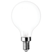 TCP LED Filaments High CRI Decorator Lamp G16 3W 250Lm 5000K E12 Base Dimmable Frost 95 CRI (FG16D2550E12SFR95)