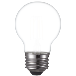 TCP LED Filaments High CRI Decorator Lamp G16 4W 350Lm 2700K E26 Base Dimmable Frost 95 CRI (FG16D4027E26SFR95)