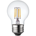 TCP LED Filaments High CRI Decorator Lamp G16 3W 250Lm 4000K E26 Base Dimmable Clear 95 CRI (FG16D2540E26SCL95)