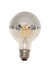 TCP LED Filament Lamp G25 40W Incandescent Replacement Dimmable E26 Base 2700K 4W Silver Bowl (FG25D4027SB)