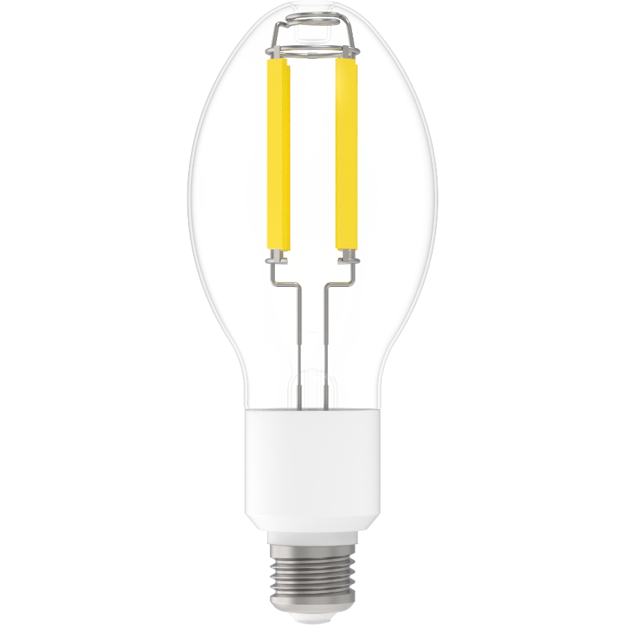 Led 20w Rab RAB FHID-20-E26-850 LED Glass Filament HID ED23.5 Lamp 20W E26 Base ...