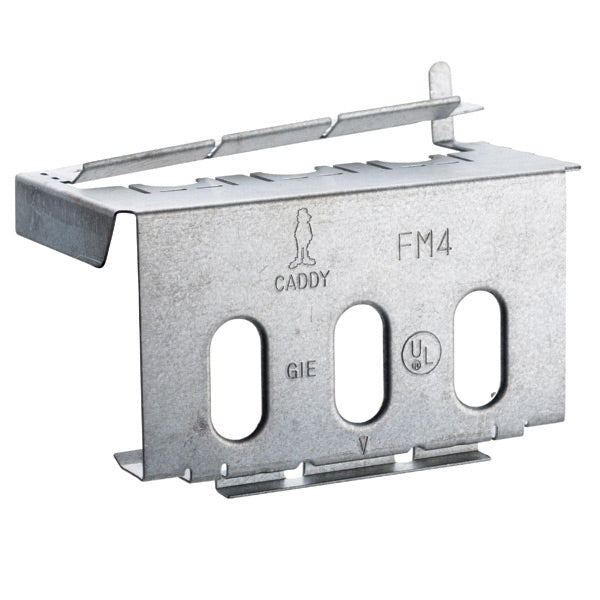Caddy First Means Of Securement For Heavy-Duty Box Bracket 4 Inch Box (FM4)