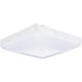 Lithonia 15 Inch Residential LED Low Profile Square Flush Mount Fixture 80 CRI 4000K White (FMLSDL 15 21840 M4)