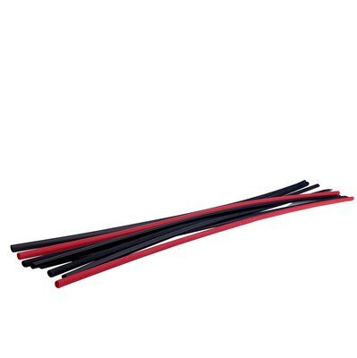 3M - 60118 Heat Shrink Thin-Wall Tubing Fp-301-1-6 Inch Black 6 Inch Length (7000133691)