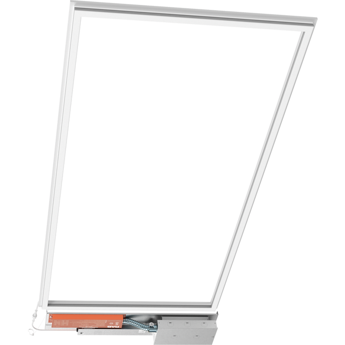 RAB LED Frame Light 2X4 Wattage/CCT Selectable 50W/45W/40W/35W/30W 3000K/3500K/4000K/5000K/6500K Battery Backup White (FR2X4/E)