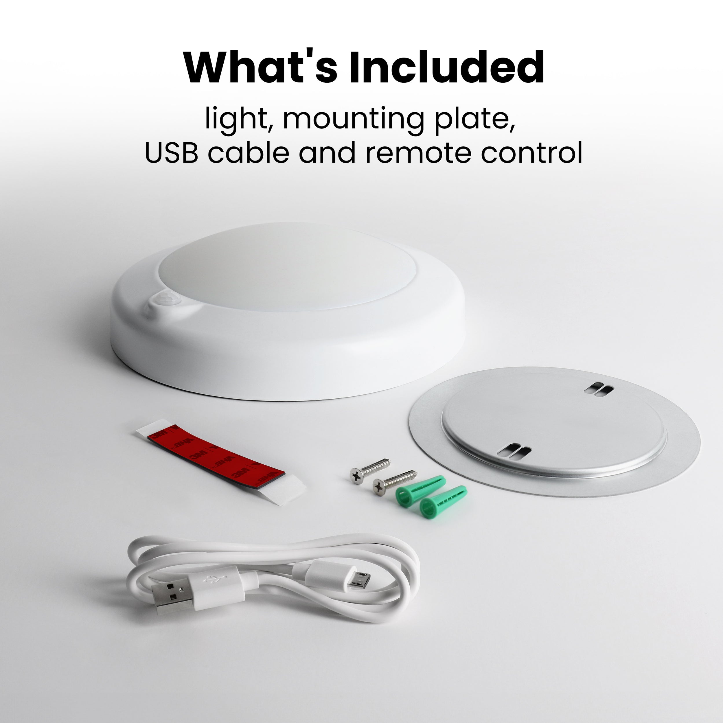 Feit Electric CM7.5/840/25/MOT/BAT Round Motion Sensing Ceiling Light ...