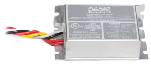 Fulham Instant Start Electronic Fluorescent Workhorse Ballast For (1-3) 64W Maximum Lamps Run At 120V (WH3-120-C)