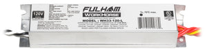 Fulham Instant Start Electronic Fluorescent Workhorse Ballast For (1-3) 64W Maximum Lamps Run At 120V (WH33-120-L)