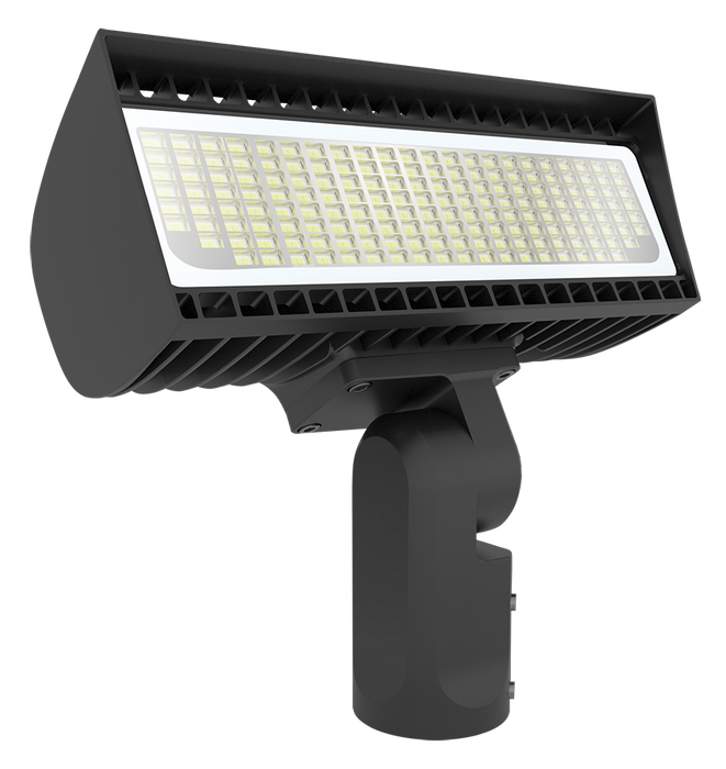 RAB Flexflood-XS Field Adjustable Floodlight 80W/60W/40W Slipfitter Mount 4000K/5000K 480V Bronze (FXLEDXSSF/480)