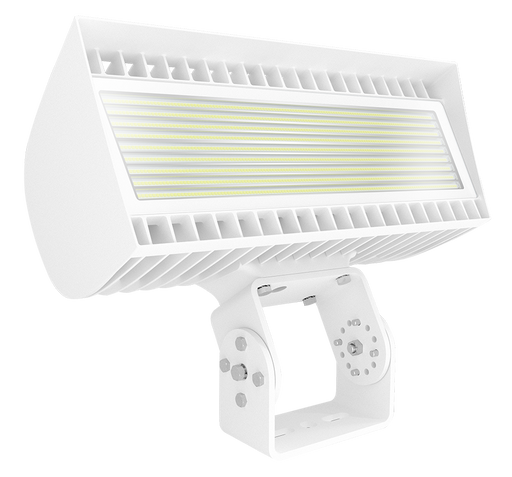 RAB Flexflood Large Field Adjustable 445W-534W Trunnion 4000K-5000K 120-277V 7-Pin Receptacle White (FXLEDLTW/7PR)