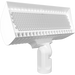 RAB FXLED LED Large Floodlight Field-Adjustable Wattage/CCT 534W/445W 4000K/5000K 3Hx3V 120-277V Slipfitter Mount White (FXLEDLB33SFW)