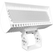 RAB FXLED LED Large Floodlight Field-Adjustable Wattage/CCT 534W/445W 4000K/5000K 3Hx3V 480V Trunnion Mount White (FXLEDLB33TW/480)
