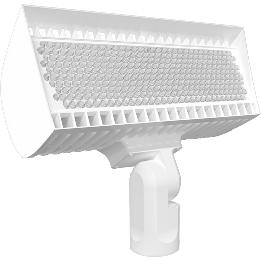 RAB FXLED LED Large Floodlight Field-Adjustable Wattage/CCT 534W/445W 4000K/5000K 5Hx5V 120-277V Slipfitter Mount White (FXLEDLB55SFW)