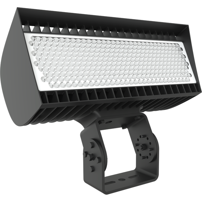 RAB FXLED LED Large Floodlight Field-Adjustable Wattage/CCT 534W/445W 4000K/5000K 5Hx5V 120-277V Trunnion Mount Bronze (FXLEDLB55T)