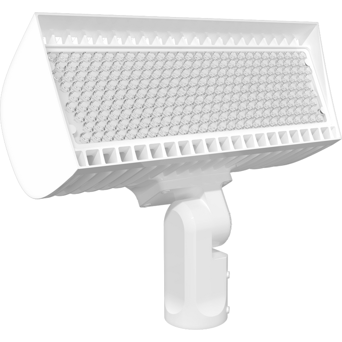 RAB FXLED LED Medium Floodlight Field-Adjustable Wattage/CCT 346W/213W 4000K/5000K 3Hx3V 120-277V Slipfitter Mount White (FXLEDMB33SFW)