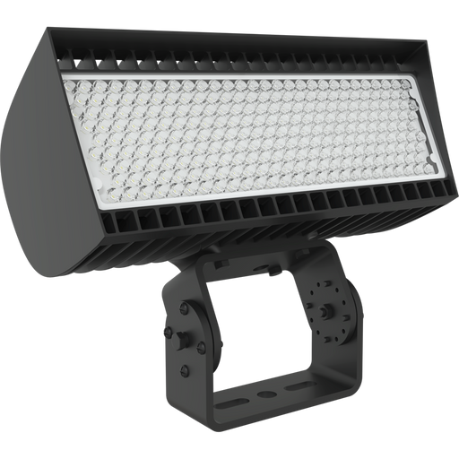 RAB FXLED LED Medium Floodlight Field-Adjustable Wattage/CCT 346W/213W 4000K/5000K 3Hx3V 120-277V Trunnion Mount Bronze (FXLEDMB33T)