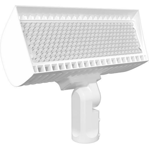 RAB FXLED LED Medium Floodlight Field-Adjustable Wattage/CCT 346W/213W 4000K/5000K 5Hx5V 120-277V Slipfitter Mount White (FXLEDMB55SFW)