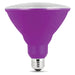 Feit Electric Purple PAR38 Non-Dimmable LED Reflector Light Bulb (PAR38/P/10KLED/BX)