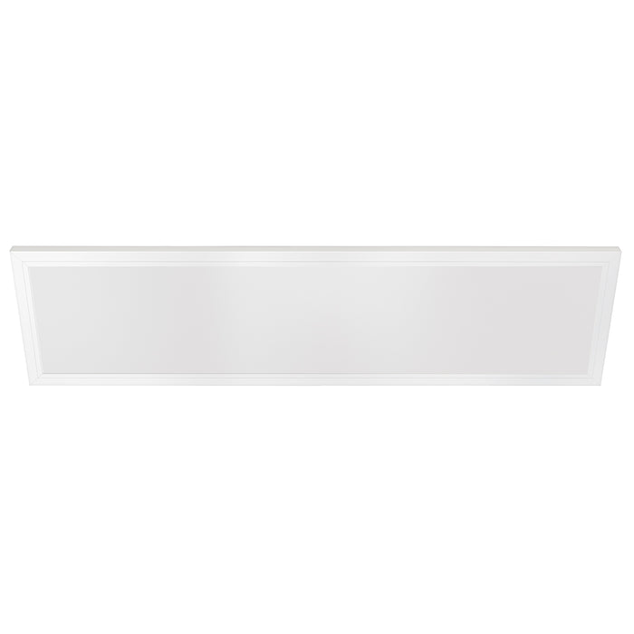 Feit Electric 1X4 Foot 50W [80W Equivalent] CCT Selectable 3000K/3500K/4000K/5000K/6500K White Dimmable Integrated LED Edge-Lit Flat Panel Flush Mount Light (FP1X4/6WY/WH)