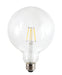 TCP LED Classic Filaments 4W G40 Dimmable 15000 Hours 40W Equivalent 4000K 450Lm E26 Base Clear 95 CRI (FG40D4040E26SCL95)