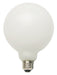 TCP LED Classic Filaments 4.5W G40 Dimmable 15000 Hours 40W Equivalent 2700K 450Lm E26 Base Frost 95 CRI (FG40D4027E26SFR95)